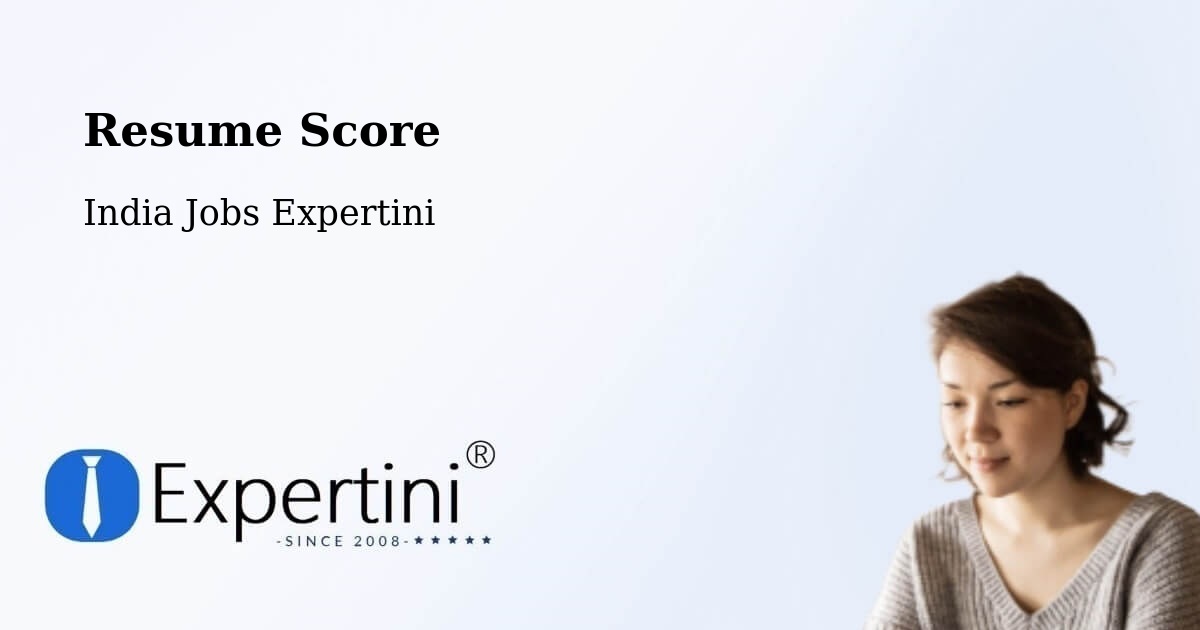 Resume Score & Job Description Match Tool – Renigunta - India Jobs Expertini